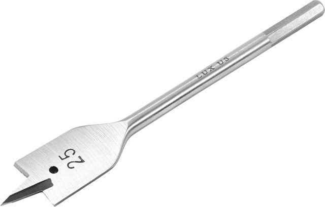 LUX-TOOLS Flachfräsbohrer Classic aus Stahl in Silber, Durchmesser: 25 mm - Bild 1