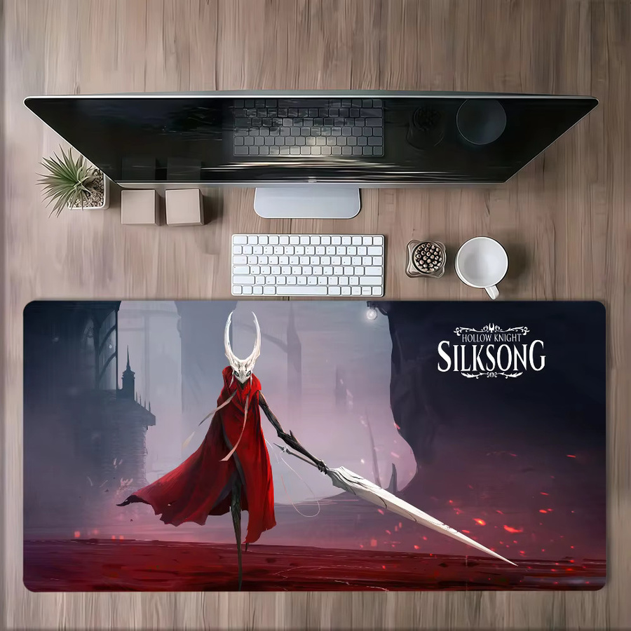 Hollow Knight Silksong Mauspad Lockedge-Gaming-Kissen in Multicolour, rutschfest und verdickt für Gaming und Büro - Bild 3
