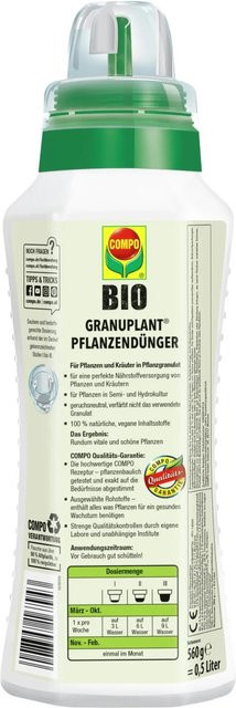 Compo Bio-Flüssigdünger für Haus und Balkon, 500 ml - Bild 1