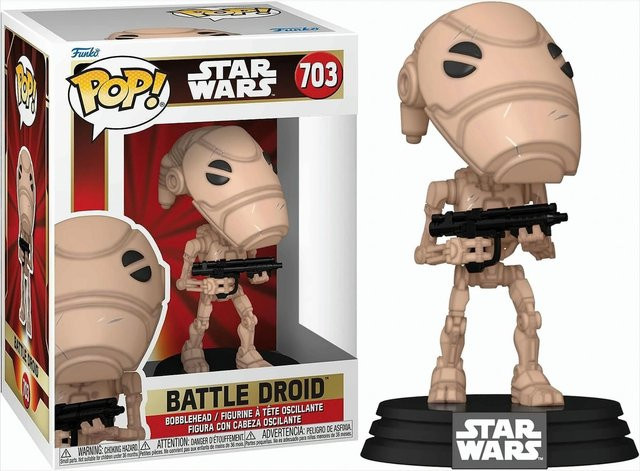Funko Star Wars Battle Droid, Einzelfigur - Bild 1