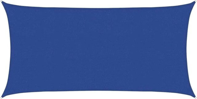 Furnicato Sonnensegel aus HDPE in Blau, Rechteckig, B x T: 4,5 x 2,5 m - Bild 1