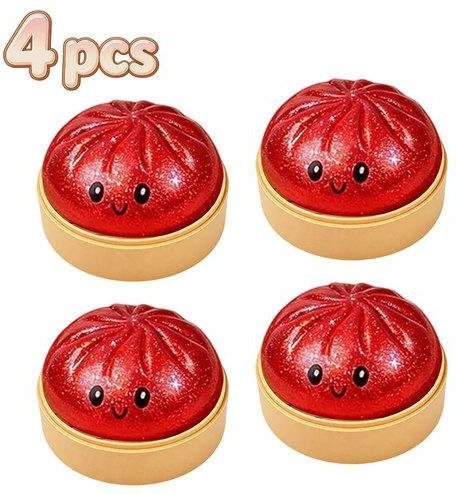 Glitzer-Knödel-Squishy, Dekompressionsspielzeug, mit Box - Bild 1