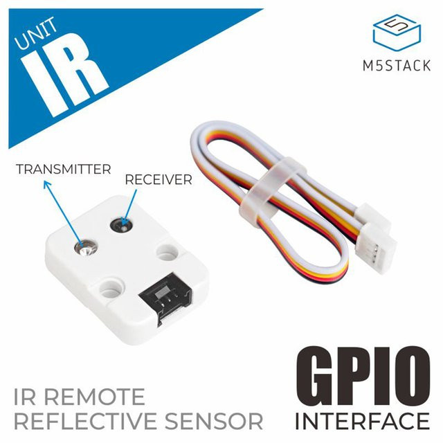 M5Stack Mini-Infrarotsender und Empfangseinheit in Weiß - Bild 1