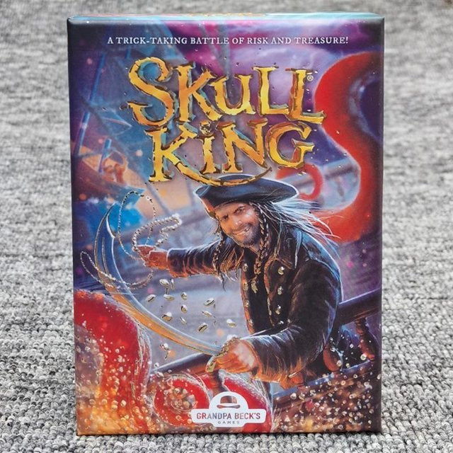 TUYUE Skull King Piraten Skelett Brettspiel Party ab 4-6 Jahren - Bild 1