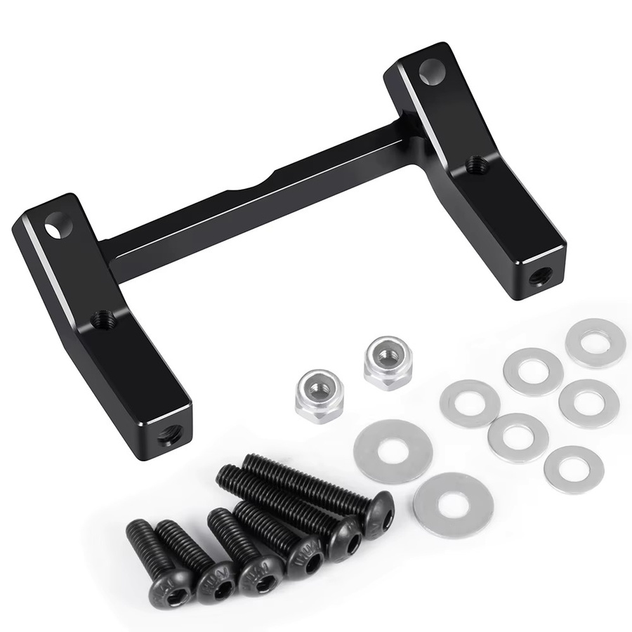 TRINOOD Servohalterung aus Aluminiumlegierung, 1:12, Zubehör, Schwarz - Bild 3