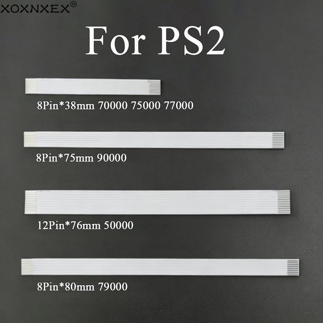 Sony Power-Reset-Schalter Flexkabel für PlayStation 2 Controller Reparaturteil in Weiß - Bild 1