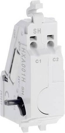 Hager HXA001H Arbeitsstromauslöser RCD 24 V/DC in Weiß - Bild 1