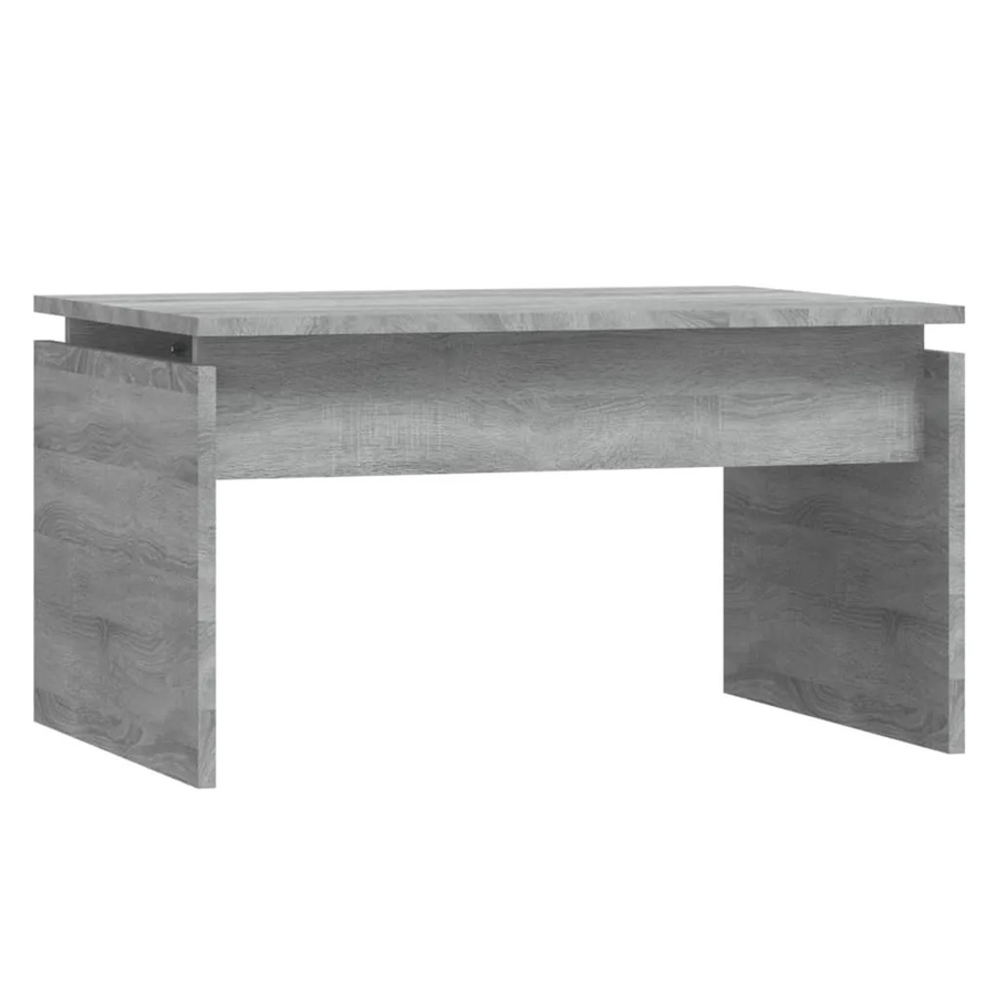 vidaXL Couchtisch aus Holzwerkstoff in Grau, B/T/H: 68 x 50 x 38 cm - Bild 2