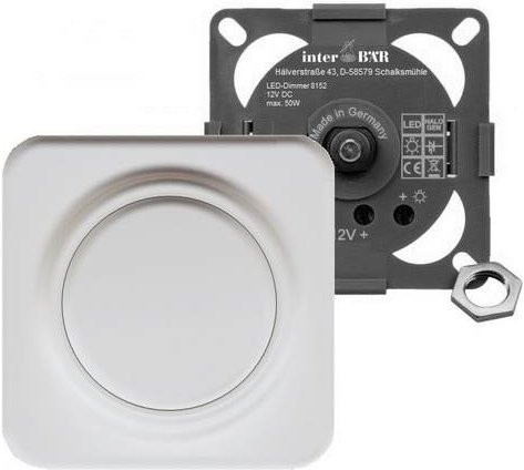 InterBär Möbeleinbau-Dimmer Weiß (8152-008.01) - Bild 1