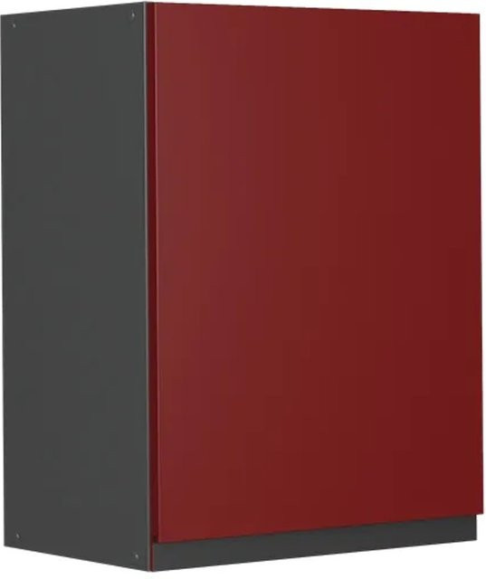 Vicco Hängeschrank R-Line J-Shape Küchenschrank Anthrazit Rot B: 45 cm, H: 60 cm, T: 31 cm - Bild 2