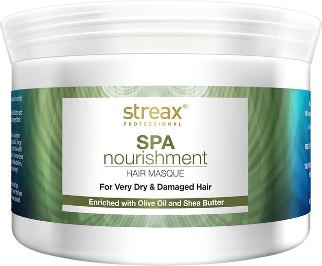 Streax Professional Spa Nourishment Haarmaske, 200g, für trockenes und strapaziertes Haar - Bild 1