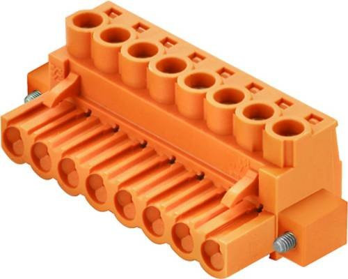 Weidmüller Buchsengehäuse-Kabel BL/SL in Orange, Polzahl 24, Rastermaß: 5 mm - Bild 1