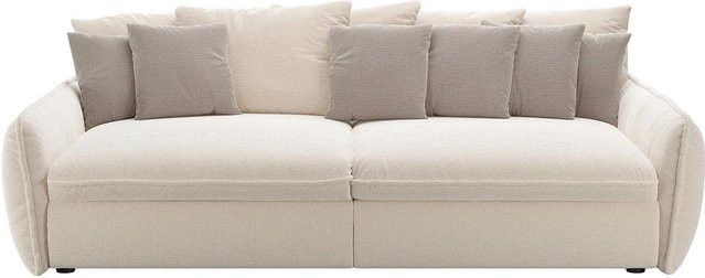 Maison Céphy Sofa Gianola in Beige mit Chenille-Stoff, Breite: 234 cm - Bild 1