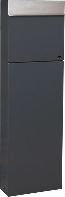 Renz Standbriefkasten Monolito in Anthrazit B/T/H: 120,2 x 37,5 x 16,3 cm - Bild 1