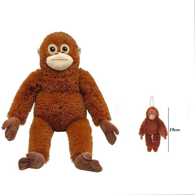 Yiran toy Orang-Utan Plüschtier, braun, ab 18 Jahre - Bild 1