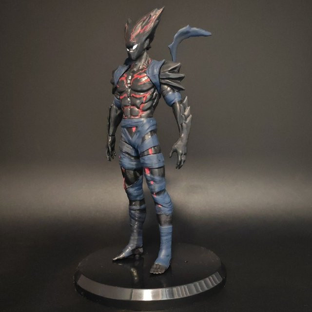 Bandai Anime Modell Hungry Wolf Starry Sky Desktop Ornament, Farbe: Schwarz, Höhe: 21 cm - Bild 1