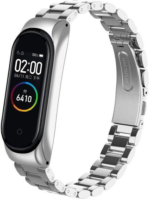 Uhrenarmband Edelstahl, Milanaise, Silber, Unisex - Bild 1