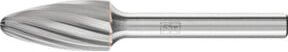 PFERD Hartmetall Frässtift Rundbogen RBF universal grob, Durchmesser: 12 mm, Länge: 25 mm, Schaft-Durchmesser: 6 mm, Farbe: Silber - Bild 1