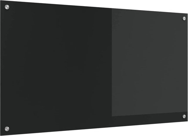 vidaXL Küchenrückwand aus gehärtetem Glas in Schwarz, B/H: 60 x 110 cm, Tiefe: 0,6 cm - Bild 1