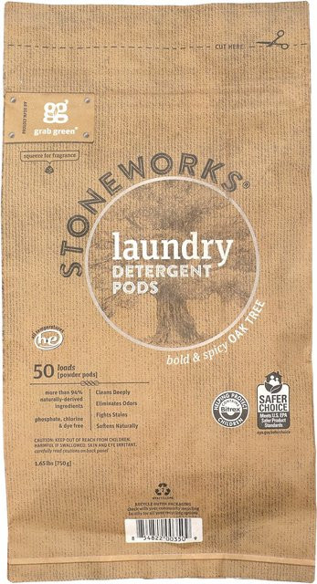 Stoneworks Waschmittel-Pods Eiche beige, 750 g (50 Ladungen) - Bild 1