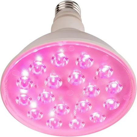 LUXULA LED Pflanzenlampe E27 18W Vollspektrum Grow Light für Zimmerpflanzen in Warmweiß
