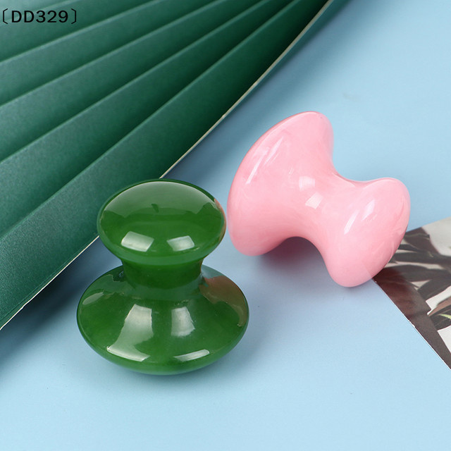 JETTING Gua Sha Massagegerät aus Rosenquarz, Gesicht, Körper, Füße, Unisex - Bild 1