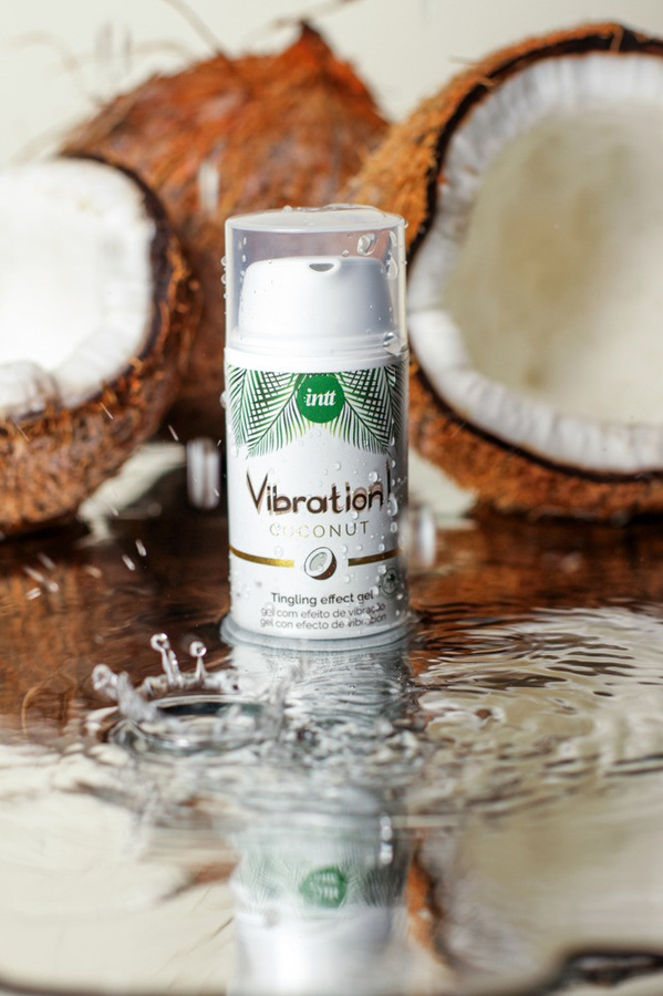 intt Stimulationsgel Vibration! Coconut, Unisex - Bild 2