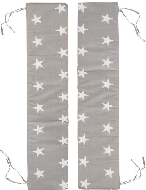 roba Bankkissenset Little Stars 2er Set, PU-beschichtet, Hellgrau, passend zu Sitzgarnituren Picknick und Play - Bild 1