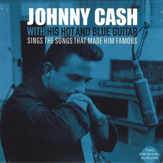 Johnny Cash - With His Hot And Blue Guitar LP Vinyl Passion 2018 Schwarz Folk Country - Bild 1