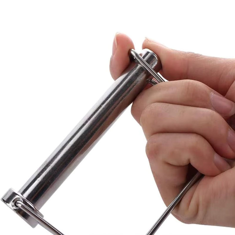 Quadratischer Sicherheitskupplungsstift aus Edelstahl 316 in Silber, Durchmesser: 12,6 mm, Länge: 90 mm - Bild 2