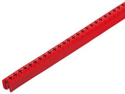 Weidmüller CLI C 2-4 RT/SW Kennzeichnungsring mit Aufdruck in Rot für Außendurchmesser 4 bis 10 mm - Bild 1