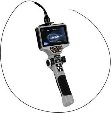 PCE Instruments Videoendoskop PCE-VE 900N4 in Grau mit 1,2m Kabellänge, 2mm Kamerakopf, 4-Wege-Steuerung, 6mm Biegeradius, USB und IP58 Schutzklasse - Bild 1