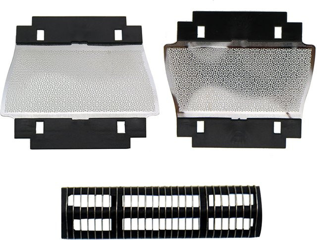 3er-Set Ersatzfolien und Klingen für Braun Rasierer in Silber - Bild 1