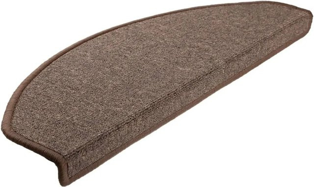 vidaXL Treppenmatten 15 Stück, Kaffeebraun, rutschfest und schalldämmend, B/T/H: 65 x 24 x 4 cm - Bild 1