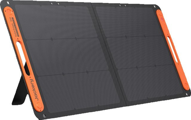 Jackery SolarSaga 100 Faltbares Solarpanel in Schwarz, 100W Photovoltaik Modul für Camping und Garten - Bild 1