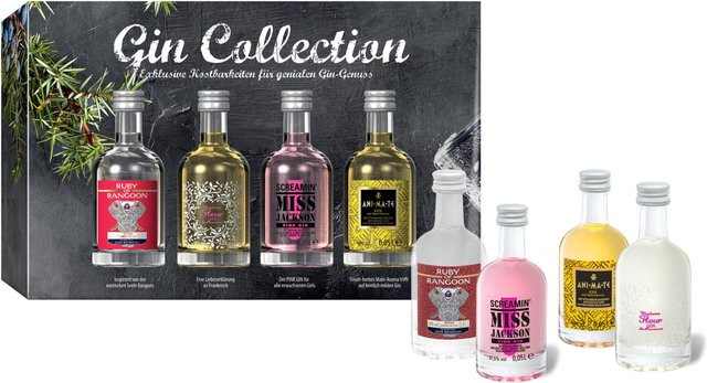 Gin Collection, Gin, 4 x 0,05 l - Bild 1