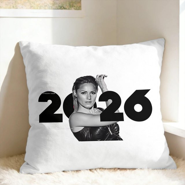 JMG Clothing Helene Fischer 360° Stadiontour Kissenbezug, Multicolor, B/H: 40 x 40 cm - Bild 1