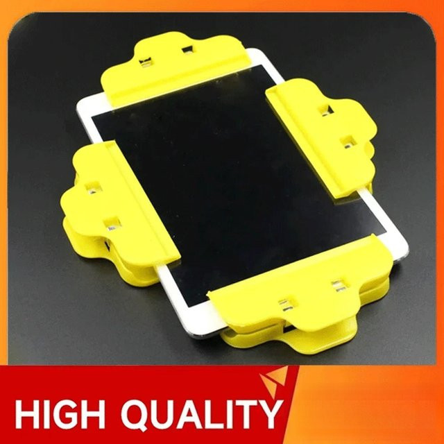 Handy Reparatur Werkzeug Set mit Kunststoff Clips und Befestigungsklemmen für iPhone Samsung iPad und Tablet LCD Bildschirm Reparatur in Gelb - Bild 1