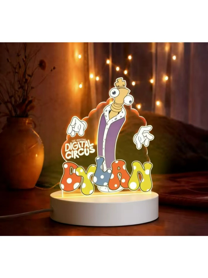 Kinger TADC Nachtlicht von Bandai als bunte Cartoon-Figuren Raumdekoration für Kinderzimmer - Bild 5