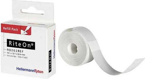 HellermannTyton Selbstlaminierendes Etikett Multipurpose in Weiß - Bild 1