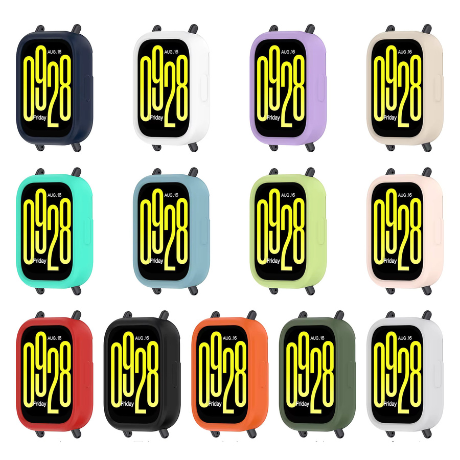 Xiaomi Uhrenarmband Silikon, Redmi Watch 5 Active, Redmi Watch 5 Lite, Schwarz - Bild 3