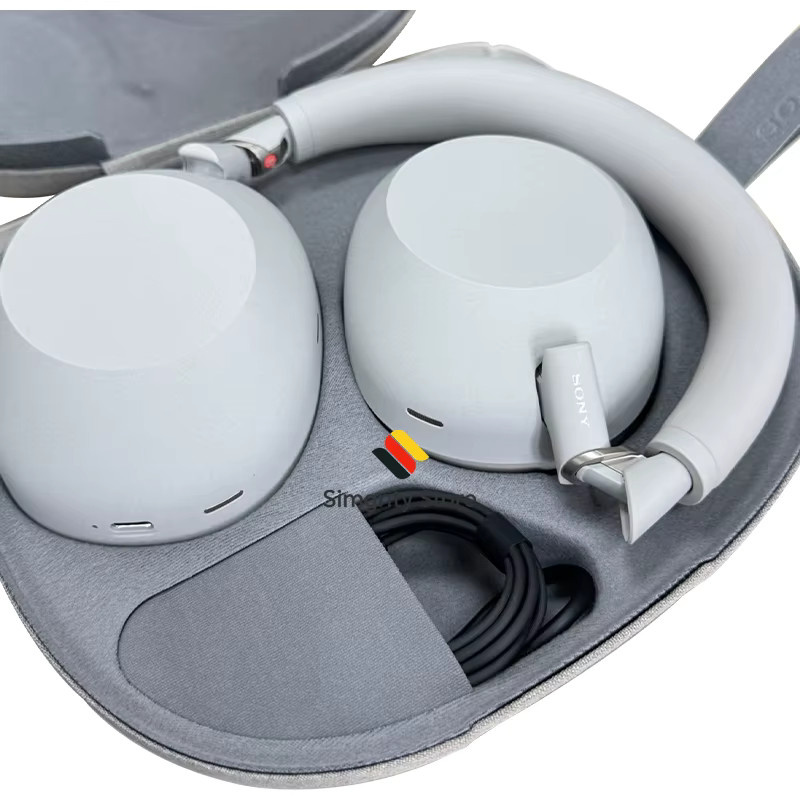 Sony WH-1000XM6 Over-Ear Bluetooth-Kopfhörer mit Geräuschunterdrückung in Silber oder Weiß - Bild 2