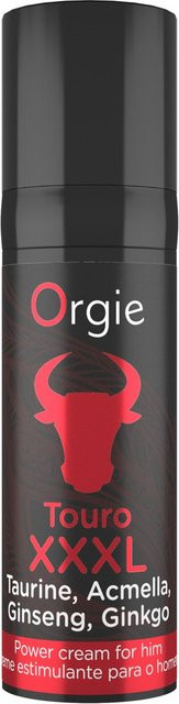 Orgie Touro XXXL Creme für Herren, mit Acmella, Taurin, Ginkgo-Extrakt, Ginseng - Bild 1