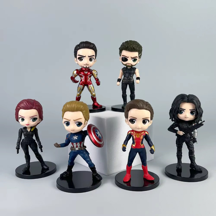 Hot Toys Marvel The Avengers Captain America Iron Man, Modellfiguren, mit beweglichen Gelenken - Bild 2