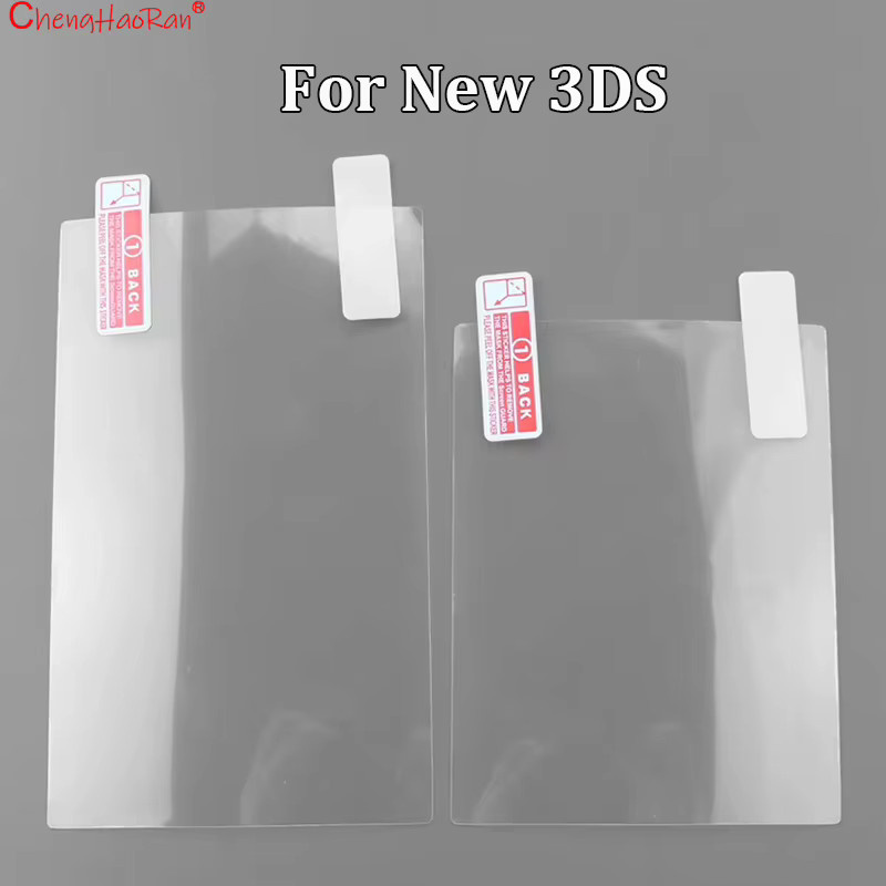 ChengHaoRan Schutzhülle aus klarem Kristall für New Nintendo 3DS inklusive Anti-Staub-Folie, transparent - Bild 2