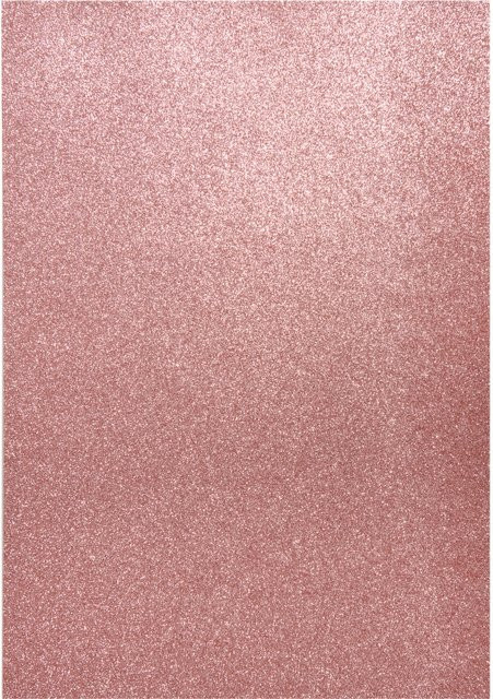 Rico Design Paper Poetry Glitterkarton Rosa - Bild 1