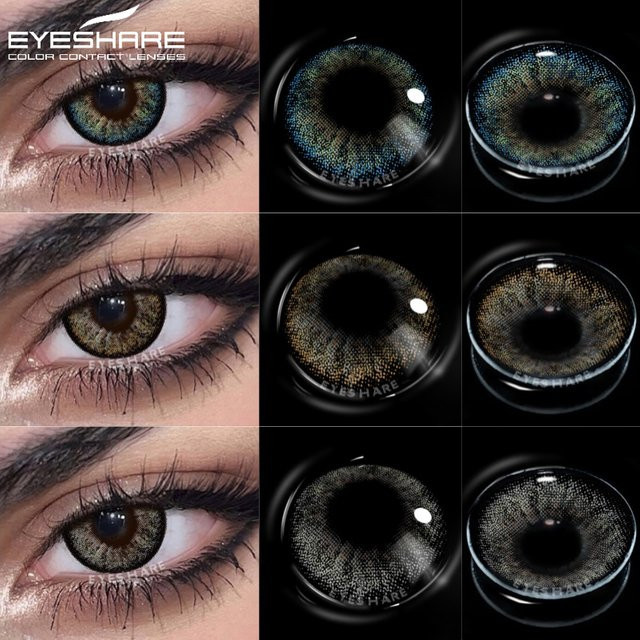 EYESHARE Farbige Kontaktlinsen, mehrfarbig, Unisex - Bild 1
