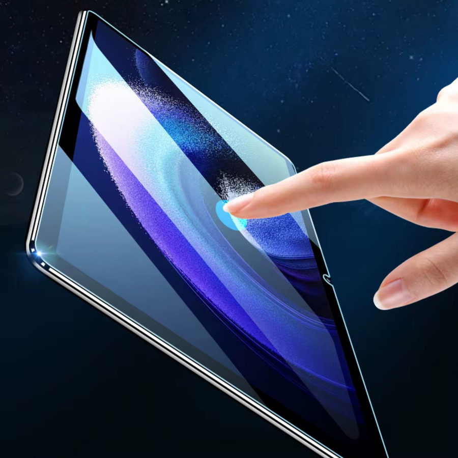 2er-Pack transparente Glas-Displayschutzfolie für Xiaomi Redmi Pad Pro 12,1 Zoll, Pad 2 9,7 Zoll, 11 Zoll, 10,6 Zoll und Pad SE 11 Zoll - Bild 4