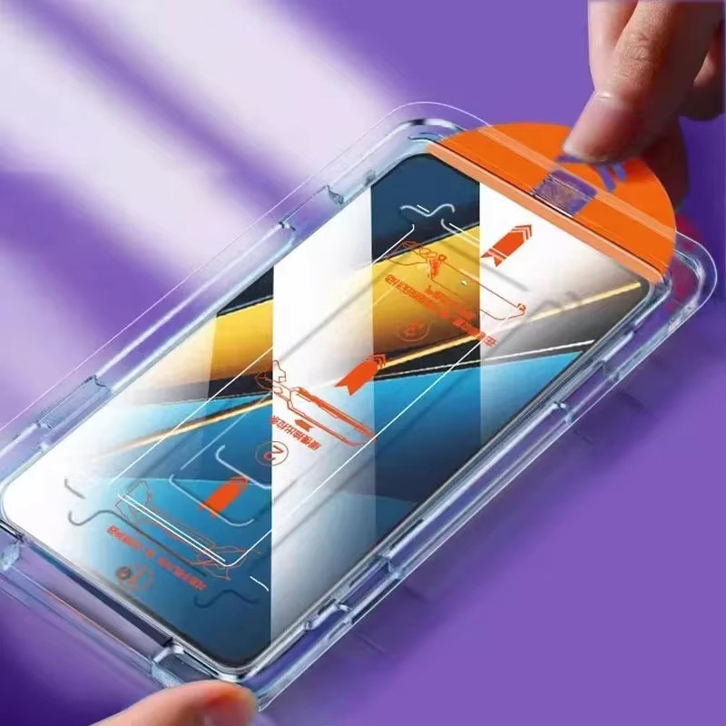 Xiaomi Schutzfolie aus 2,5D HD gehärtetem Glas für Poco X7 X6 X5 F8 F7 Pro Ultra, transparent, 2-4 Stück - Bild 4