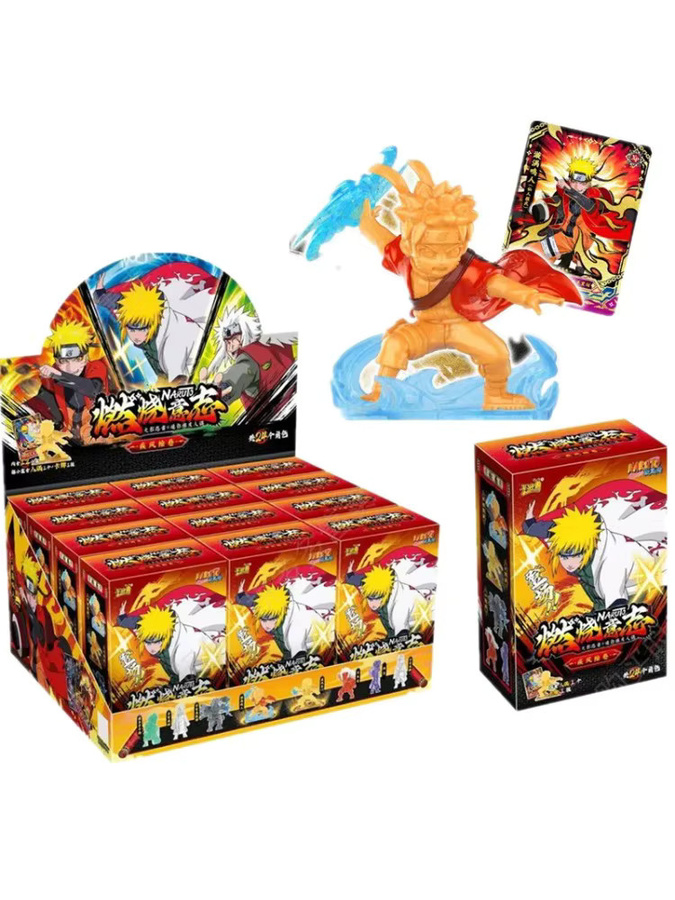 KAYOU Naruto, Naruto Sasuke Kampfszene, Set, mit Gummifigur Modell - Bild 3